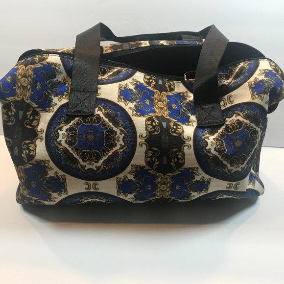 Alice + Olivia Bags Alice Olivia Regal Romance Sapphire Duffle Bag